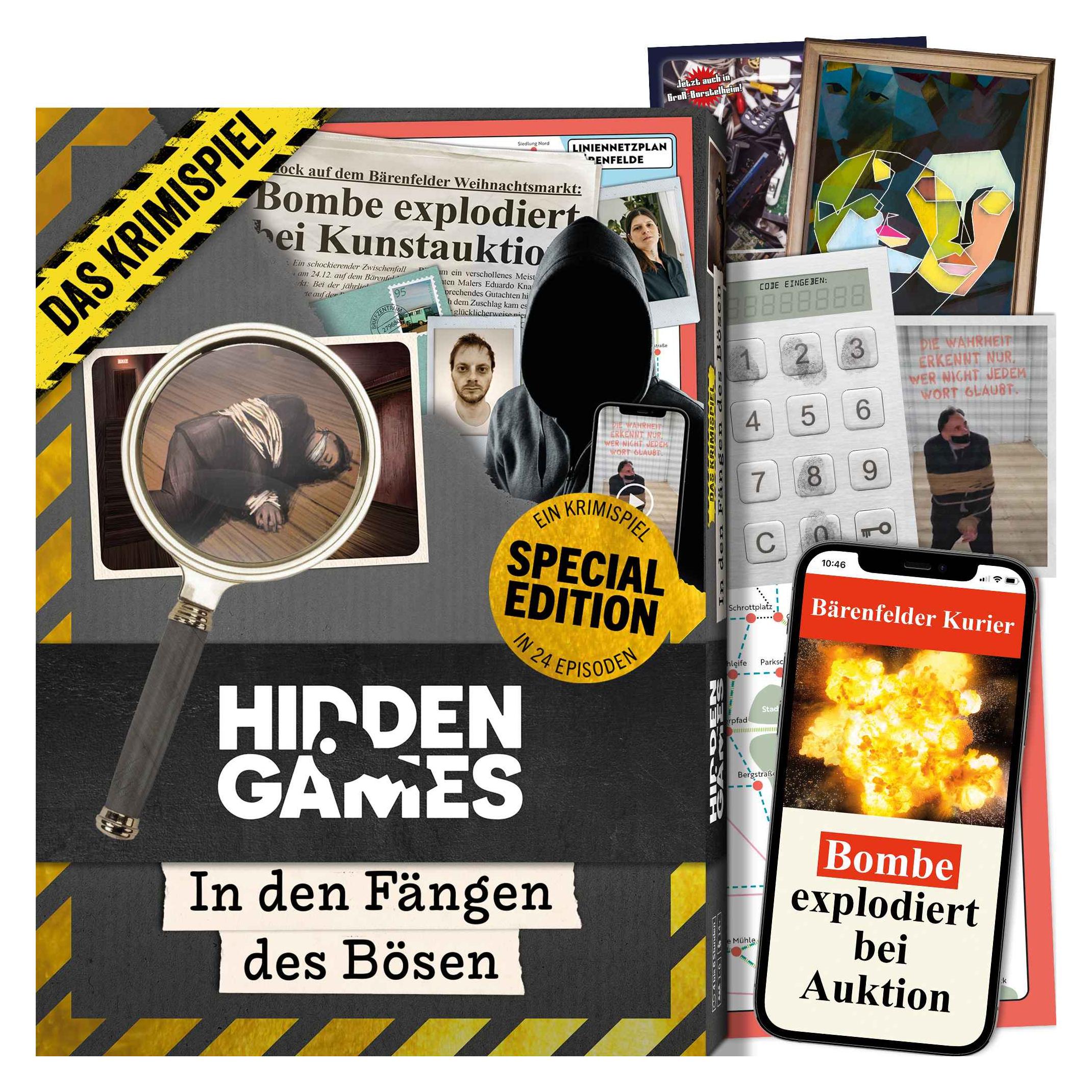Hidden Games Special Edition Krimispiel (Deutsch, 1 - 6 Spieler) (414871)