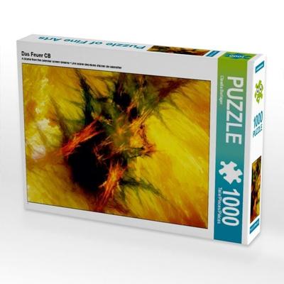 CALVENDO Puzzle Das Feuer CB | 1000 Teile Lege-Größe 64x48cm Foto-Puzzle für glückliche Stunden