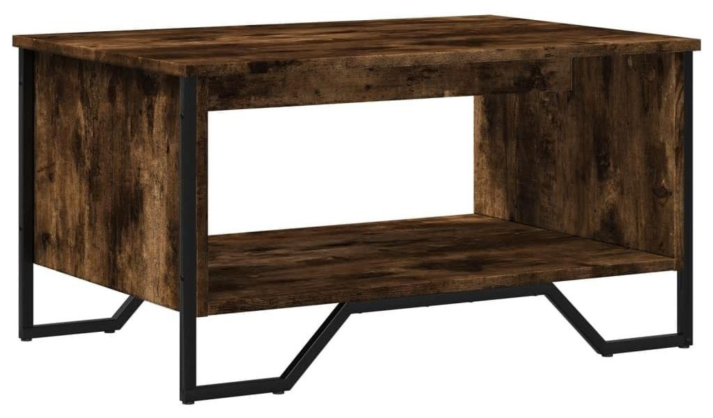 Elegante salontafel van rookeiken