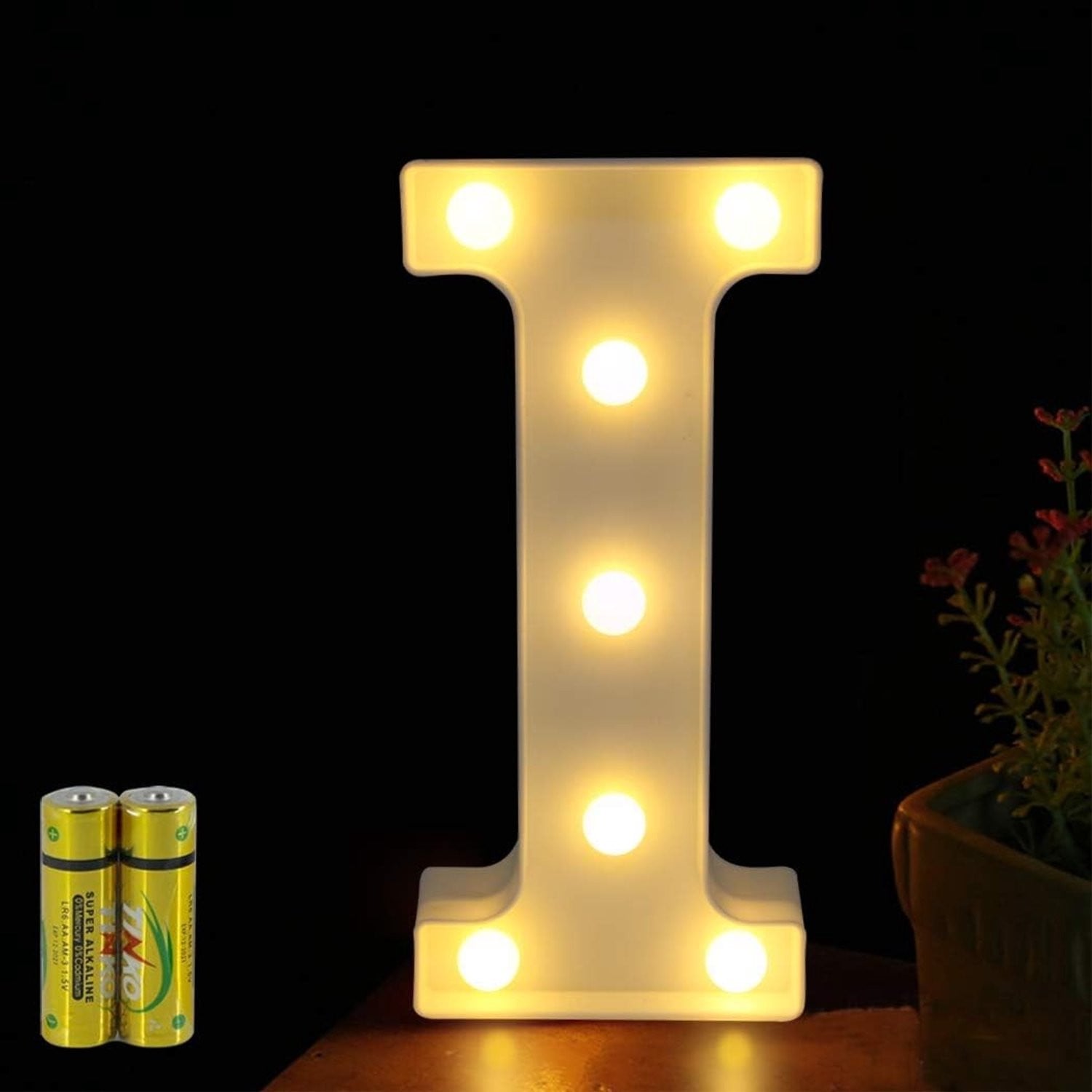 LED Alphabet Nachtlamp voor Kinderkamers en Feestjes