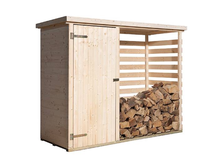Weka Gartenschrank Maxim Holz Natur 240 × 90 × 193 cm