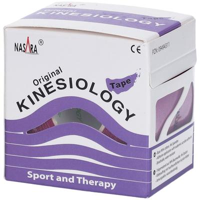 Kinesiologie Tape 5 cmx5 m lila 1 St Verband