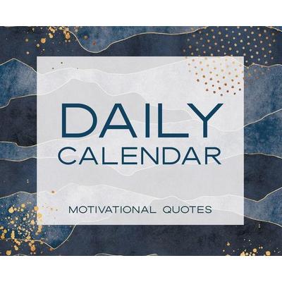 Motivational Quotes Perpetual Box Calendar