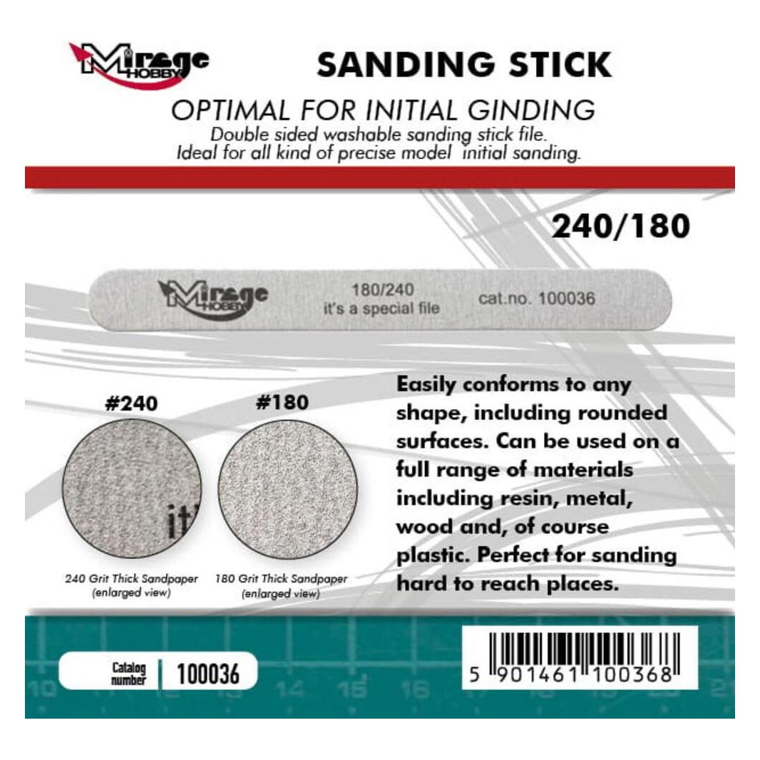 Mirage Hobby MIRAGE Sanding Stick Double Grid 180/240 (100036)