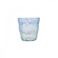 Karaca Gletscherwasser Glas, Blau Grün, 287 ml