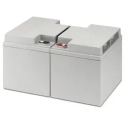 Phoenix Contact 1383182 Unterbrechungsfreie Stromversorgung Ersatzbatterie UPS-BAT-KIT/PB/2X12V/40AH UPSBATKITPB2X12V40AH