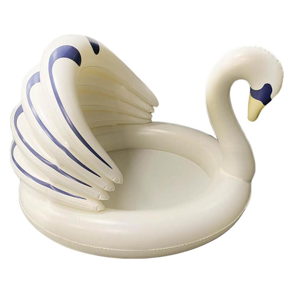 Copenhagen Studios Vanilla - Kids Pool With Shade - Swan (INPO1025) (INPO1025)
