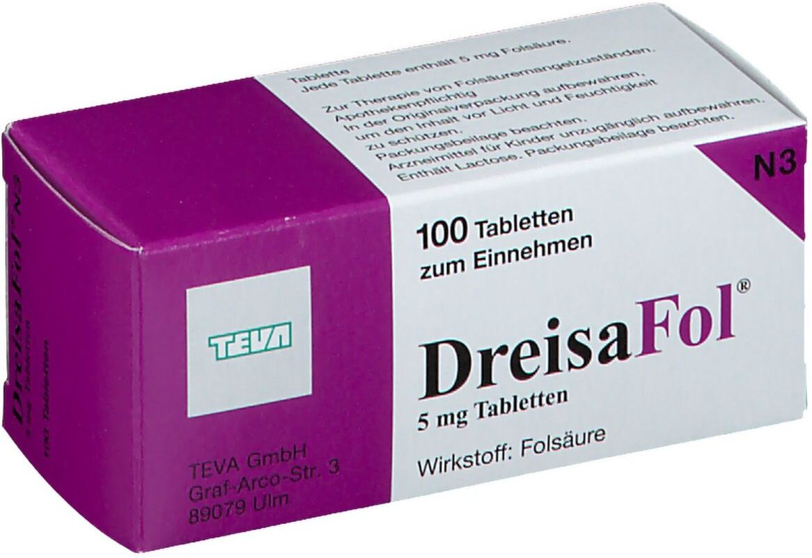 TEVA Dreisafol Tabletten 100 St