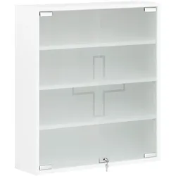 Tchibo - Medikamentenschrank »Wido« - 64x19,6x71cm - weiß -