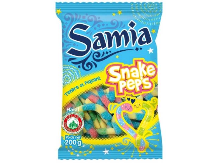 SAMIA Bonbons vers piquants sachet 200g