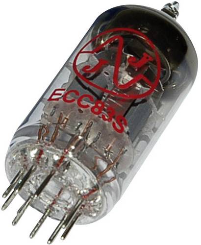 BTB Vertrieb ECC 83 = 12 AX 7 Elektronenröhre Doppeltriode 100V 0.5mA Polzahl: 9 Sockel: Noval Inhalt 1St.