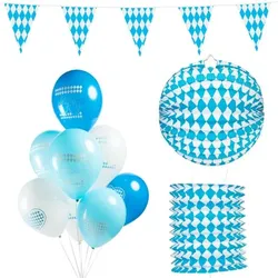 Oktoberfest Partyset Dekoration Party Deko Wiesn Party