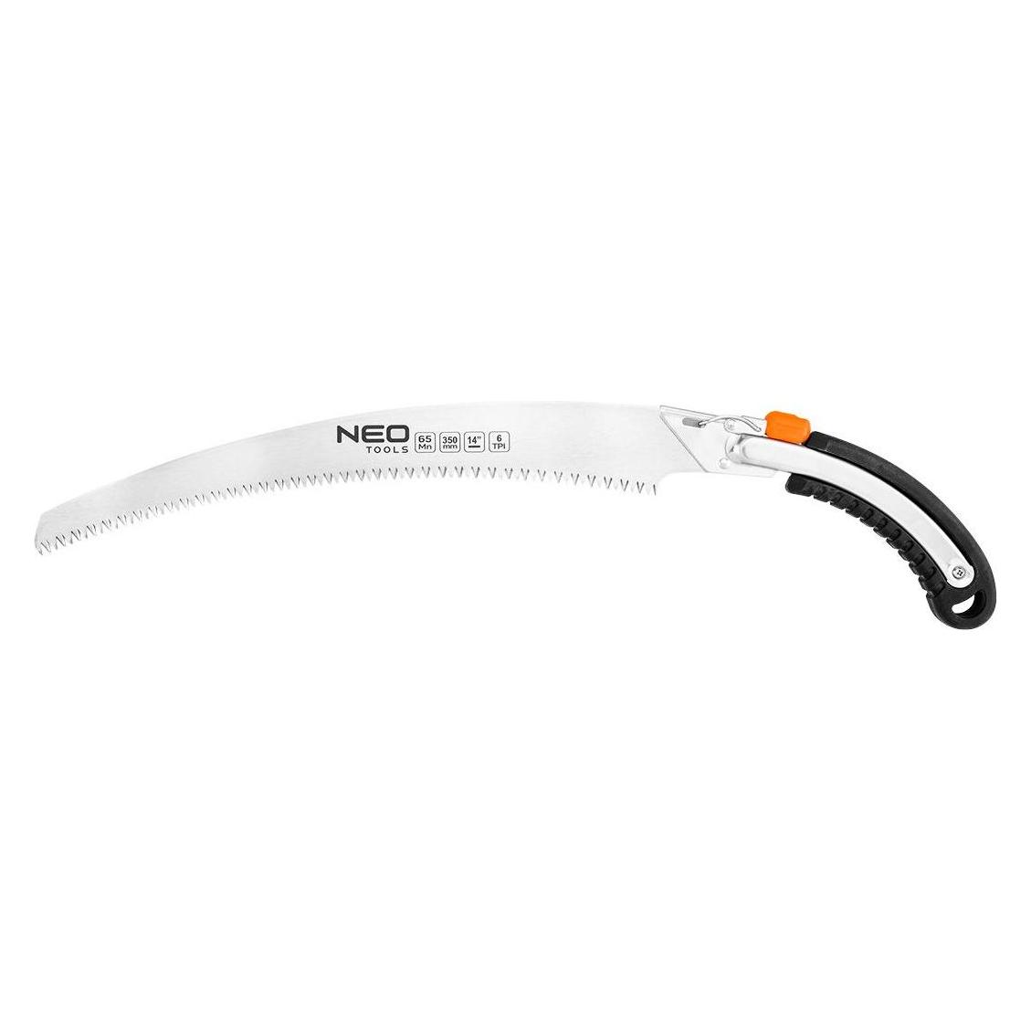 Neo 14" gebogene Gartensäge, 6 TPI mit Abdeckung (42-102)