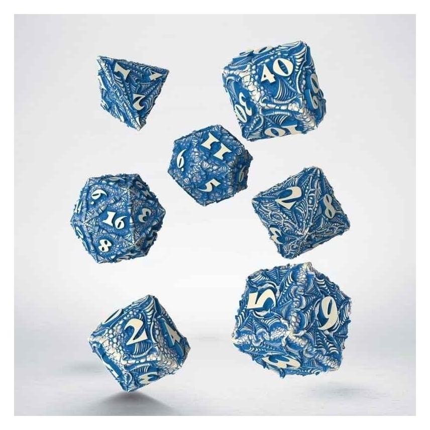 Q Workshop Dracopolis Dice Set - The Himalayan Sharpclaw (437505)