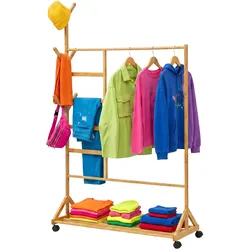 Relaxdays, Garderobe + Kleiderstange, Kleiderständer