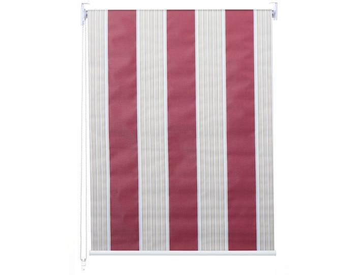 ROLLO BLICKDICHT Rot, Weiß, Beige