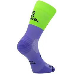 Sporcks, Unisex, Sportsocken, Get Shit Done (41 - 43), Grün, Violett