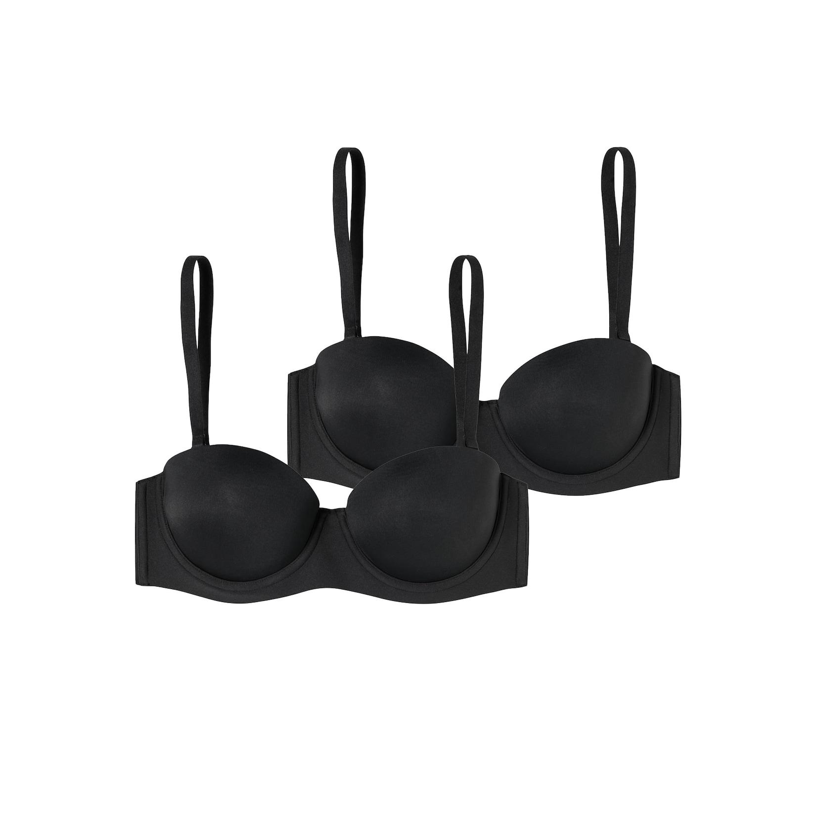 Schiesser Damen Bügel-BH Bandeau mit Schale - Unique Micro 2er Pack