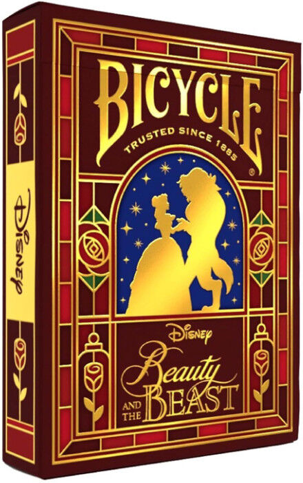 Jeu de 54 cartes Disney Classic La Belle et la Bête - Bicycle