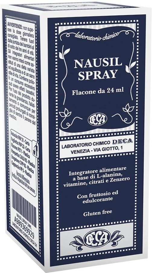 DECA LABORATORIO CHIMICO Srl NAUSIL Spray Orale 24ml