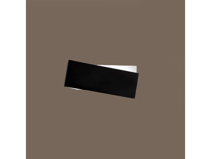 Linea Light Designer Wandleuchte Zig Zag, dimmbar, schwarz, für Wohn- / Esszimmer, Aluminium, Design