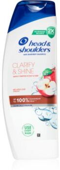 Head & Shoulders Clarify&Shine Apple Cider champô anticaspa 400 ml. Clarify&Shine Apple Cider