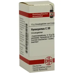 Hyoscyamus C 30 Globuli 10 g