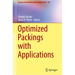 Optimized Packings with Applications, Fachbücher von Giorgio Fasano, János D. Pintér
