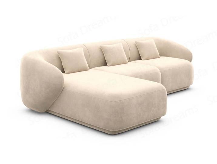 Ecksofa Marbella L-Form aus Stoff