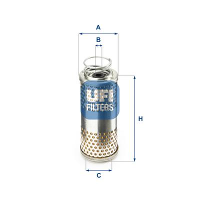 UFI Ölfilter 25.531.00 45mm für MOTO GUZZI PIAGGIO