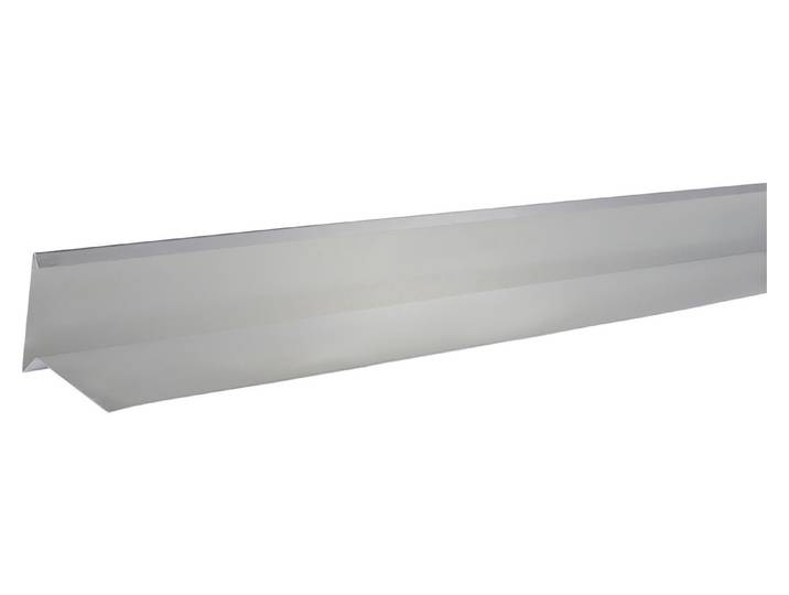 Marley Dachblech Aluminium 6 × 12.5 × 100 cm