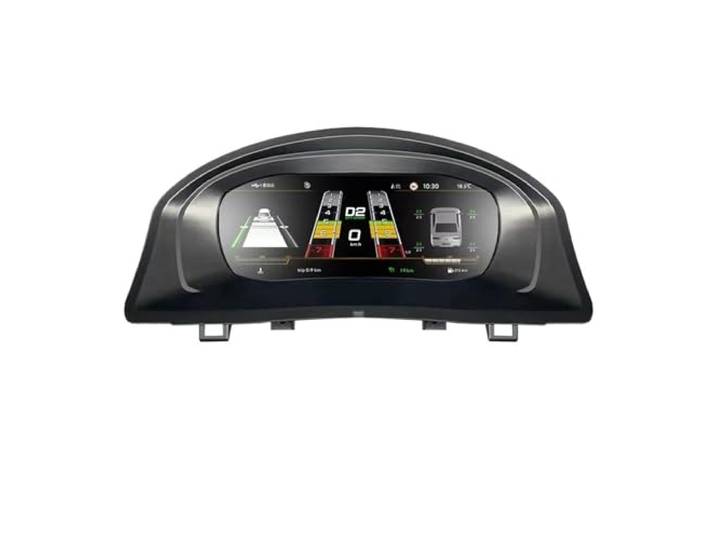 Für Tiguan Auto Tachometer Autoradio, Instrumententafel, Cockpit, 12,3 Zoll LCD-Digital-Dashboard-Cluster Headup Display Auto Bildschirm