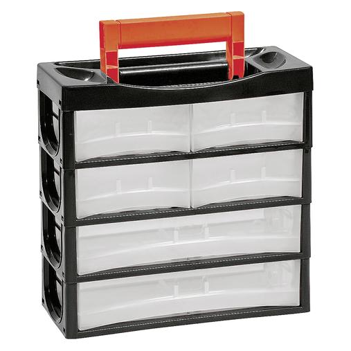 Alutec Kleinteilemagazin mit 6 Schubladen (66011)