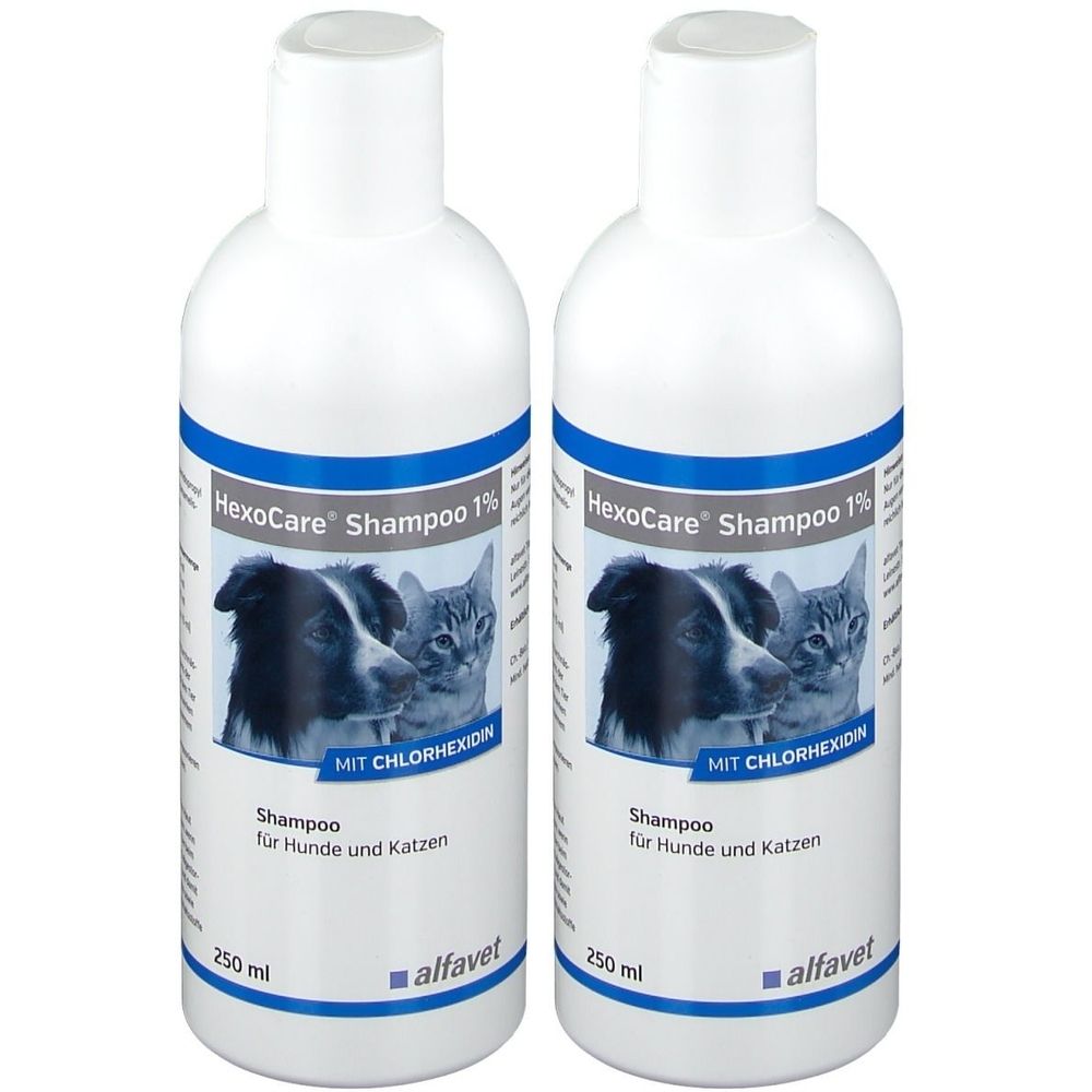 Hexocare Shampoo 1% f.Hunde u.Katzen 2x 2x250 ml