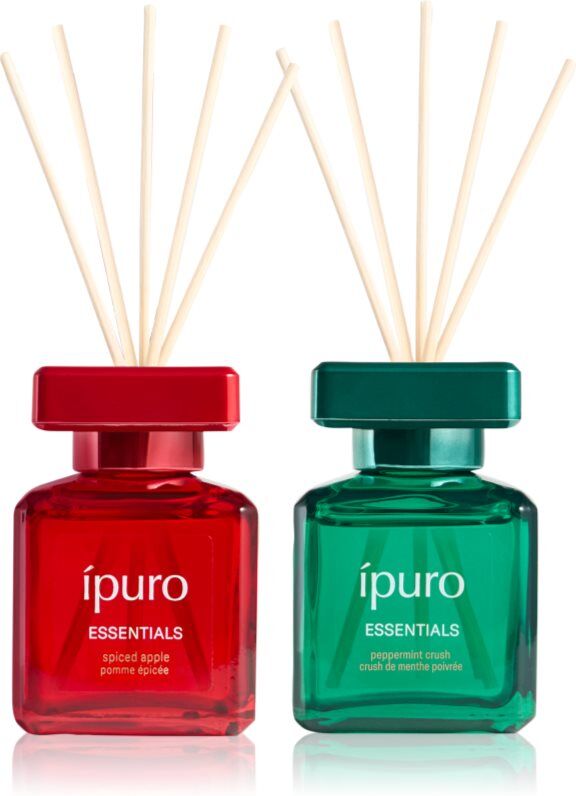 ípuro Essentials Season of Treats Peppermint Crush & Spiced Apple coffret cadeau 2x50 ml