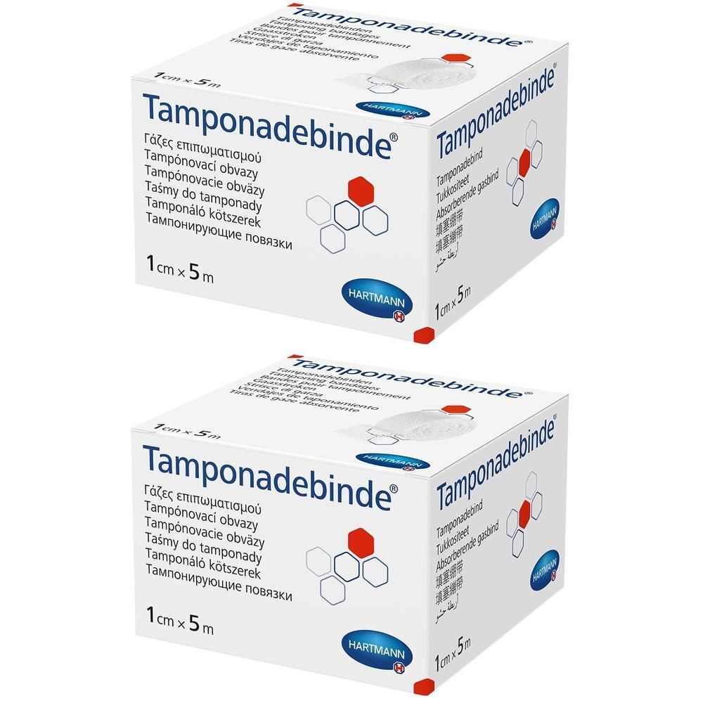 Tamponadebinde 1 cmx5 m steril Hartmann 2x 2x1 St Binden