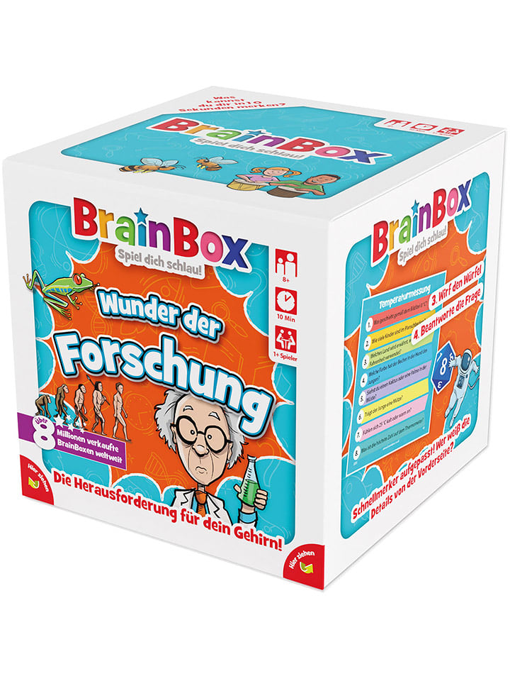 Brain Box Kartenquiz "BrainBox - Wunder der Forschung" - ab 8 Jahren - onesize