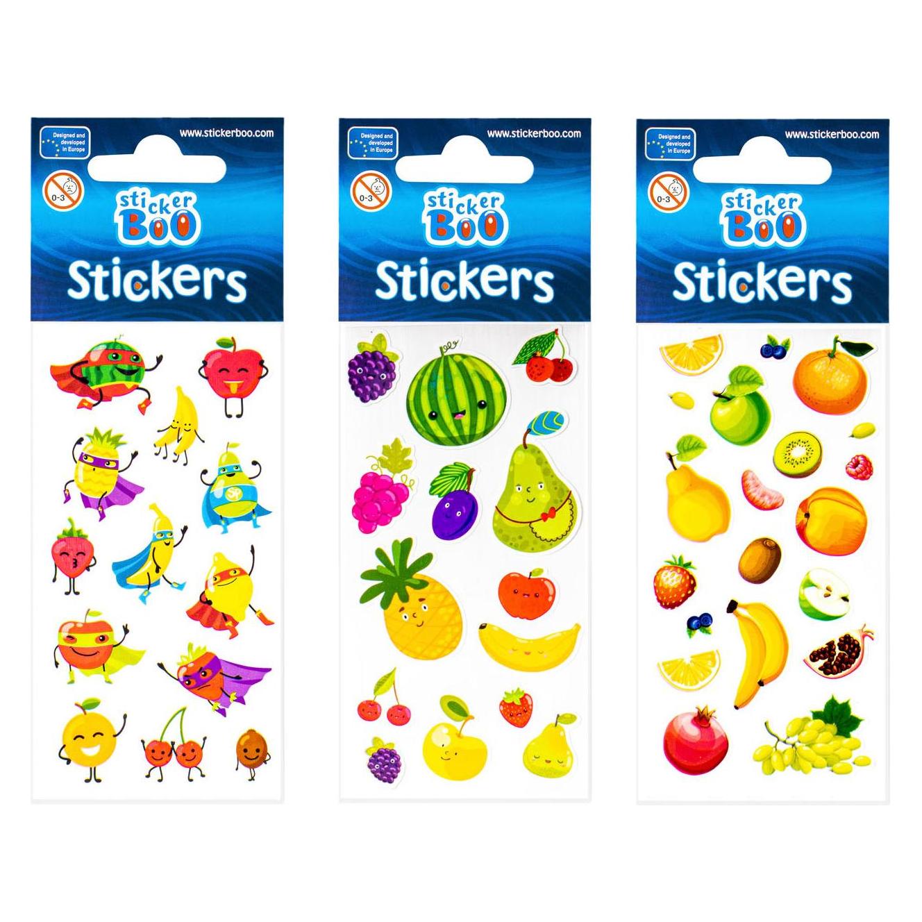 Sticker Boo Aufkleberbogen Obst (21207496)