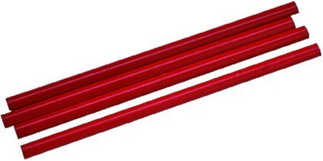 HAROMAC Crayon de charpentier ovale rouge 24 cm (A4 209 024LO)