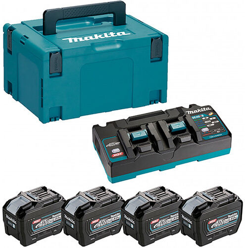 Makita Pack Énergie Li-ion XGT 40V 4xBL4080F+DC40RB+Makpac 1910A8-3