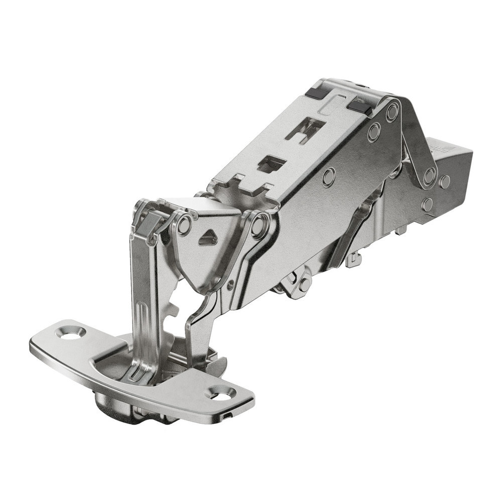 Hettich Möbel-Topfscharnier, 165° Sensys 8657, vorliegend, vernickelt zum Anschrauben 9099600