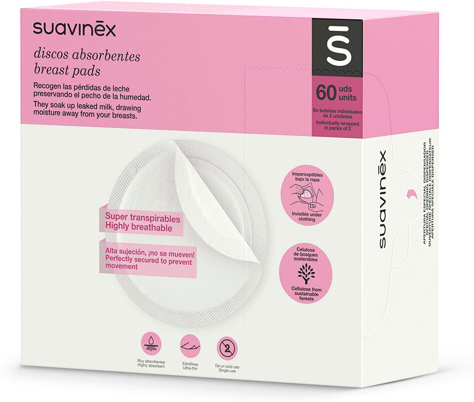 Suavinex Discos Protegesenos nature 60 u