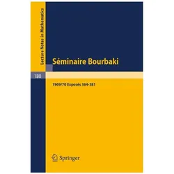 Séminaire Bourbaki, Fachbücher