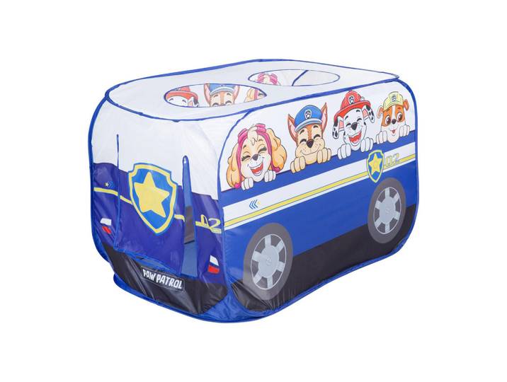 Roba POP UP Spielbus Paw Patrol, Blau, Kunststoff, Film/Serie/TV, 75x75x120 cm, Spielzeug, Sonstiges Spielzeug