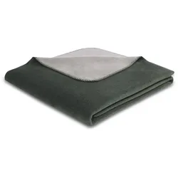 Biederlack Wohndecke Doubleface fango-graphit 150x200 cm