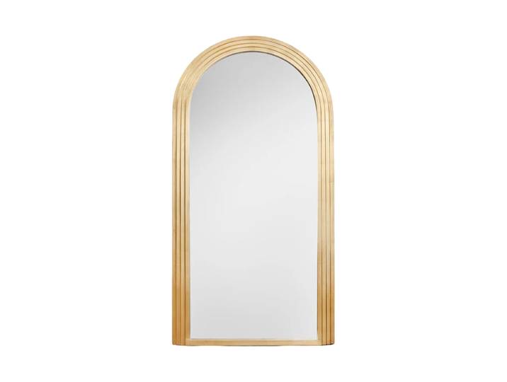 Grosser Design Wandspiegel „Art Deco“ Gold Invicta Interiors