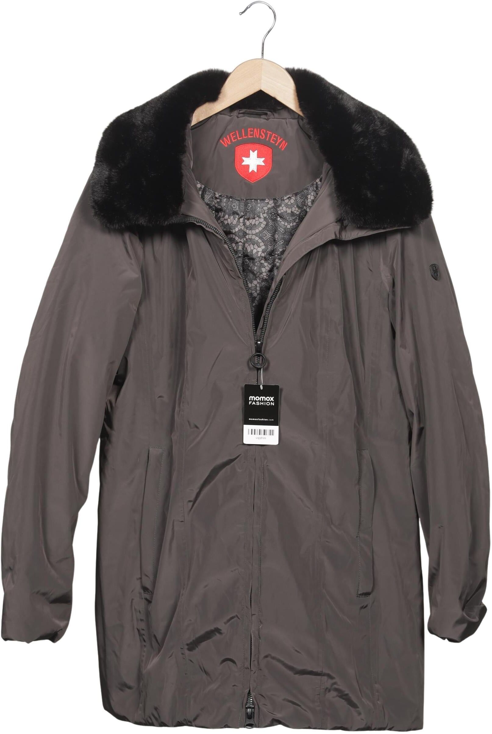 Wellensteyn Damen Mantel, Grau, Gr. XL, Synthetik / Tex / Membran - Second Hand