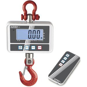 Kern Kranwaage HCD100K-2D, Tara-Funktion, Teilung 20 g / 50 g, mit Fernbedienung, batteriebetrieben, LCD-Display, bis 150 kg