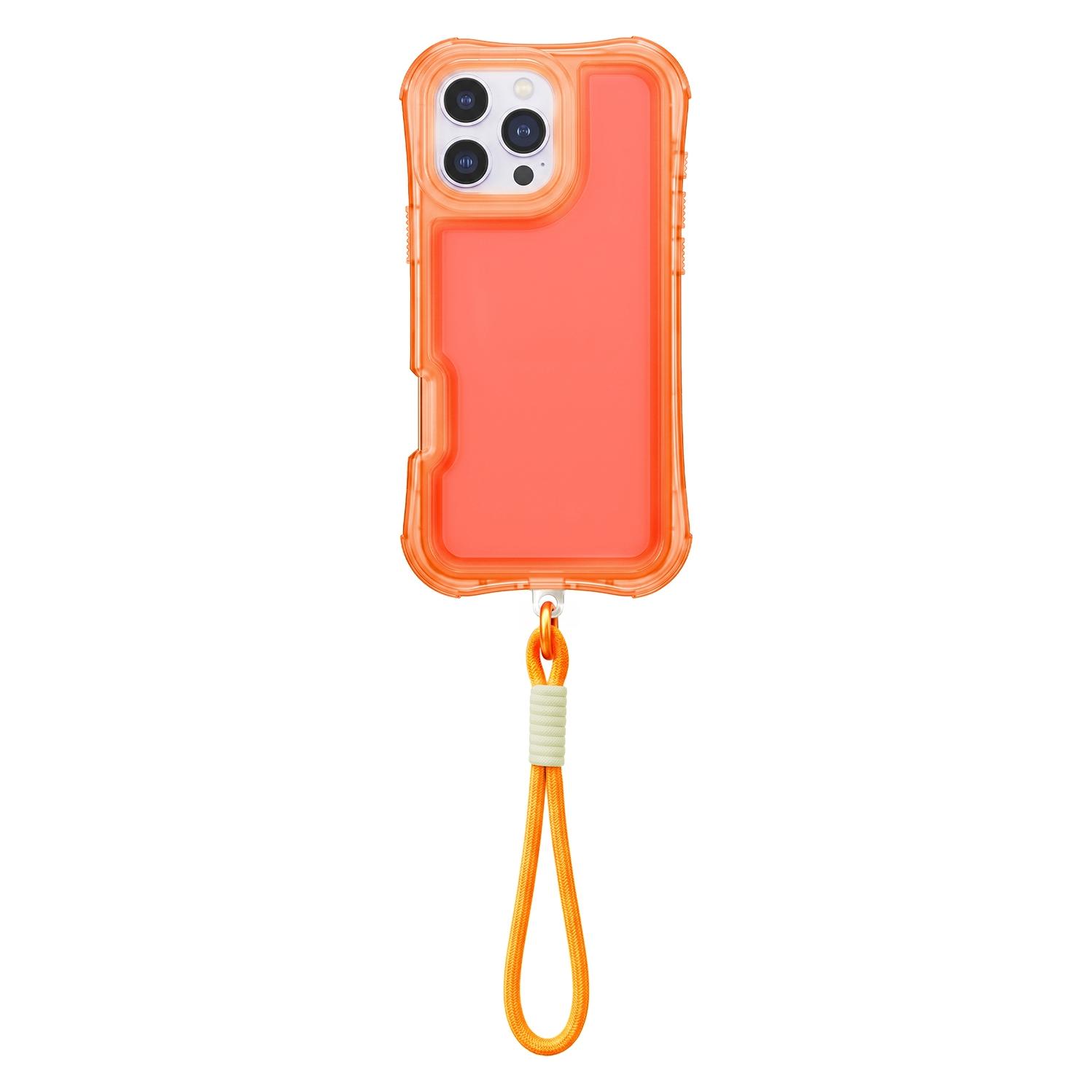 OEM Safepop case with strap for iPhone 14 6,1" orange (Apple iPhone 14) (GSM275668)