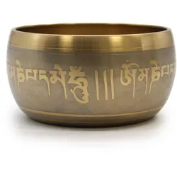 Lrg Five Buddha Singing Bowl